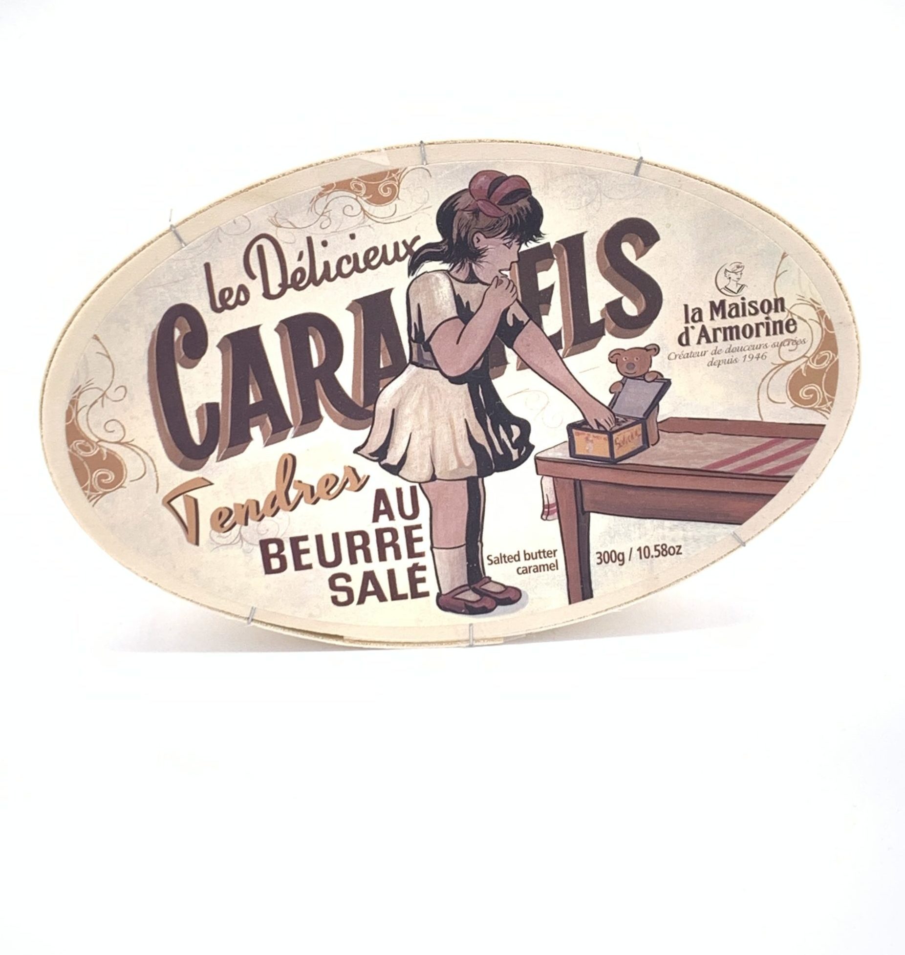 Boite Beurre de caramels bretons (150G) La Maison d'Armorine