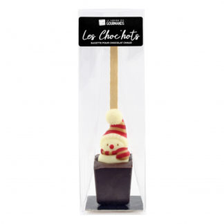 sucette chocolat chaud choc hot noir noel