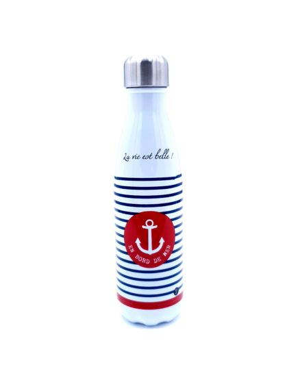 Gourde bouteille isotherme BORD DE MER